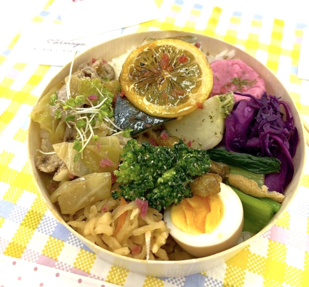 彩り鮮やかなお弁当
